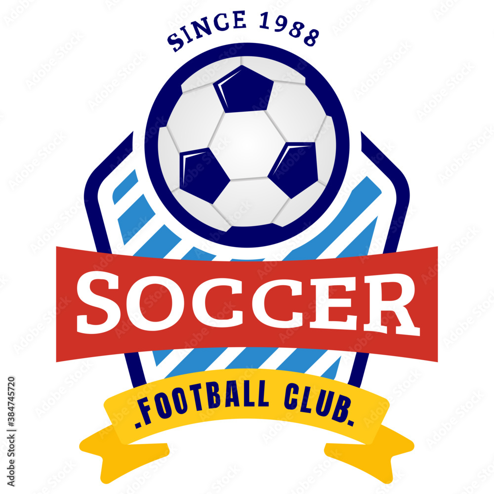 A soccer champions badge for achievement
A soccer champions badge for achievement
