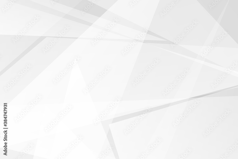Fototapeta premium Abstract white and grey on light silver background modern design. Vector illustration EPS 10.