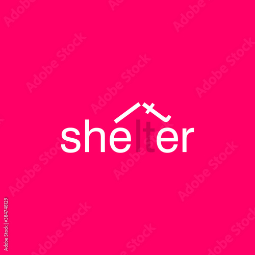 Shelter Typography - Shelter Concept Banner