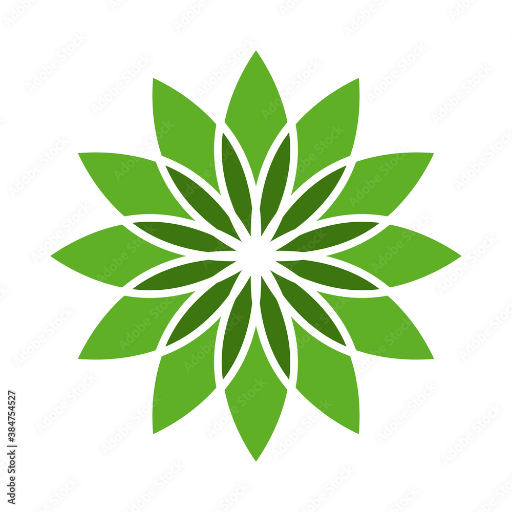 Lotus icon vector Lotus icon vector
