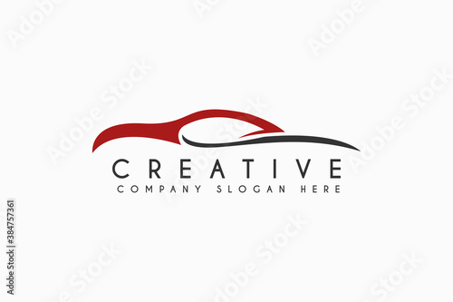 Automotive car Logo design vector illustration. Automotive logo isolated on white background