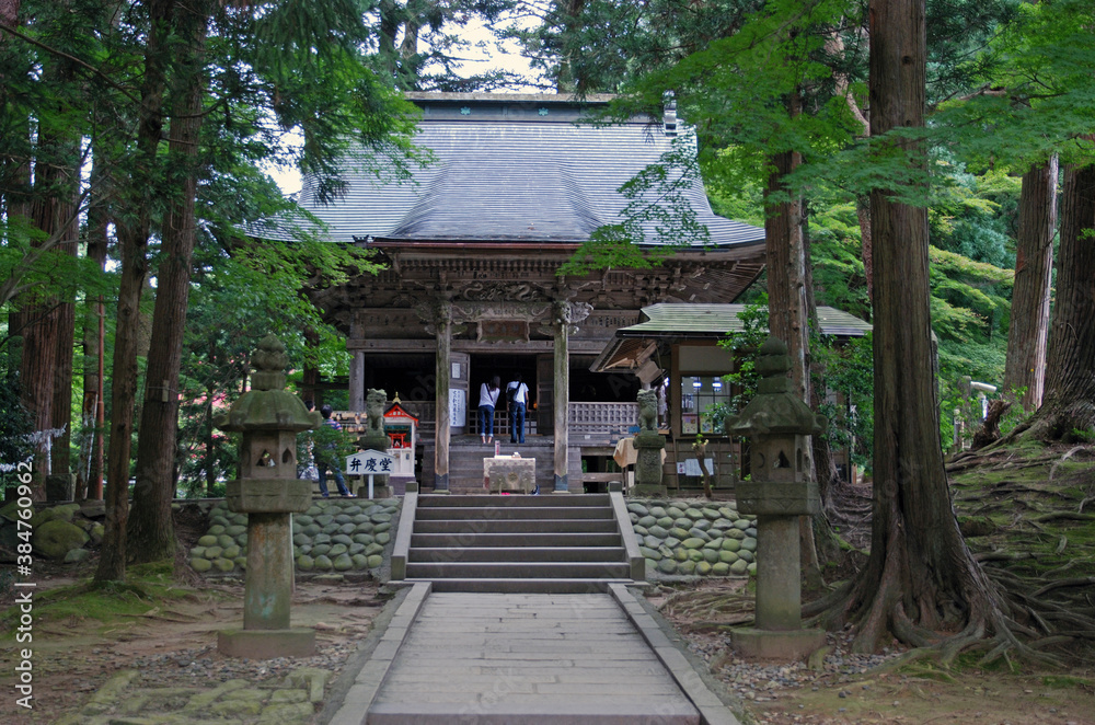 岩手県　平泉・中尊寺　弁慶堂