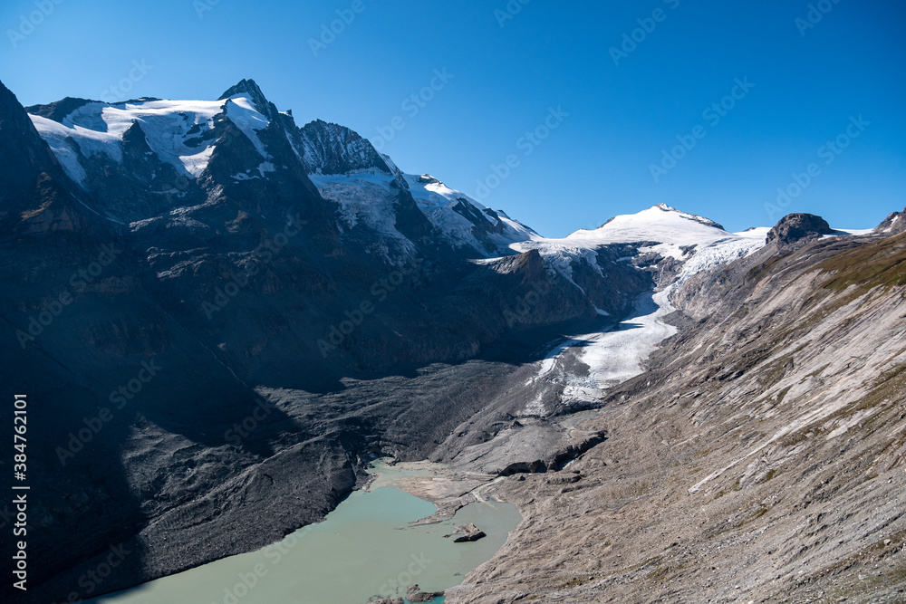 The Pasterze, is the longest glacier in Austria and in the Eastern Alps.The Grossglockner High Alpine Road (Großglockner-Hochalpenstraße) is the highest surfaced mountain pass road in Austria.