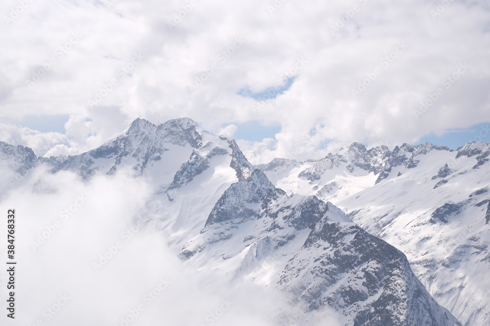 Obraz premium berge wolken