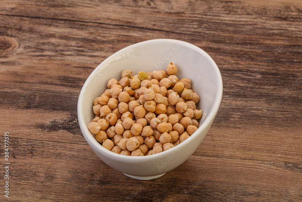 Vegan cuisine - Dry chickpea heap Vegan cuisine - Dry chickpea heap