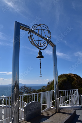 The view of Muroran City in Japan