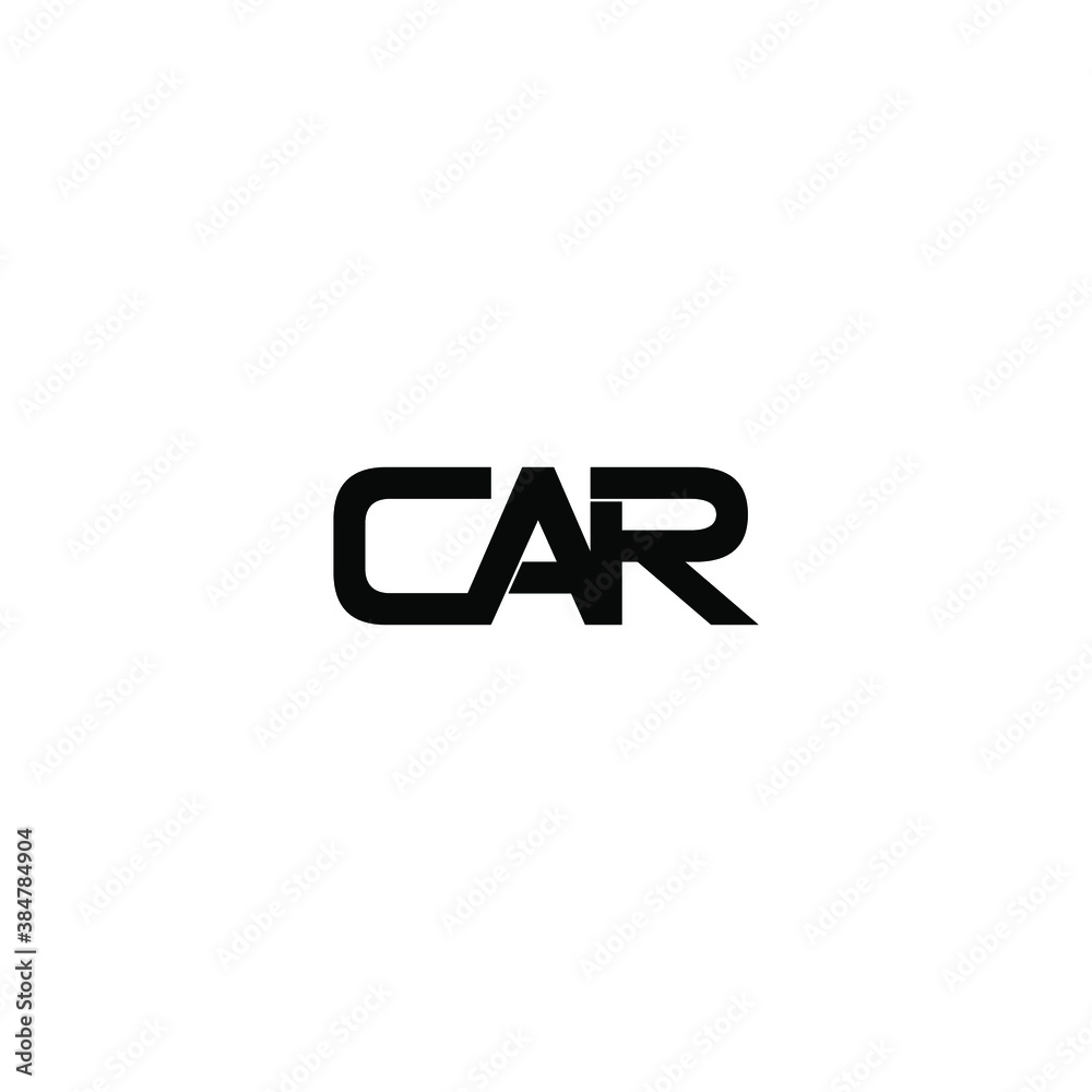 car letter original monogram logo design car letter original monogram logo design
