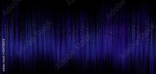 3D rendering of abstract highway paths, speed-moving lines and lights, hyperloop artificial intelligence big data concept. Virtual reality high speed network