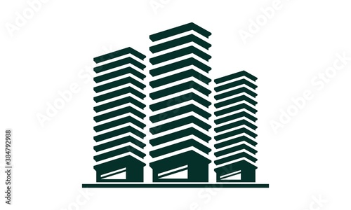 Building logo vector