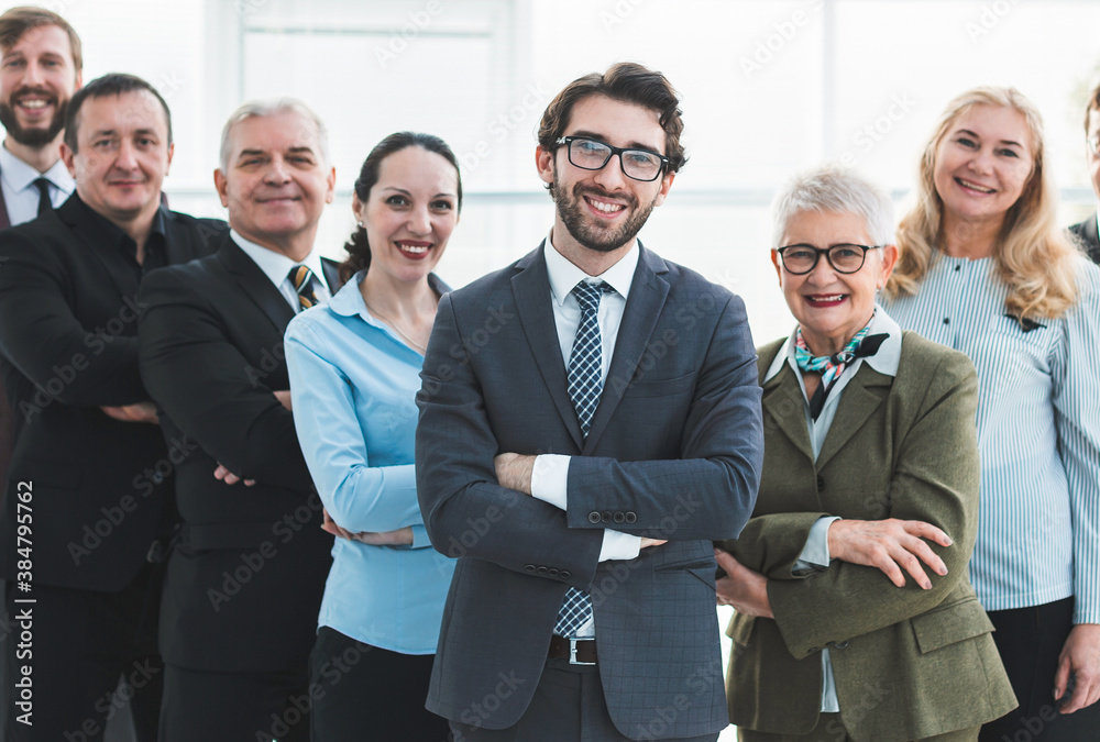 large group of professional employees of the company standing t large group of professional employees of the company standing t