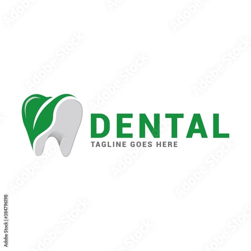 Dental clinic logo icon vector template. Dentist stomatology medical doctor logotype concept icon.