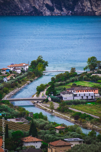 view on garda lake from monte baldo © andriy