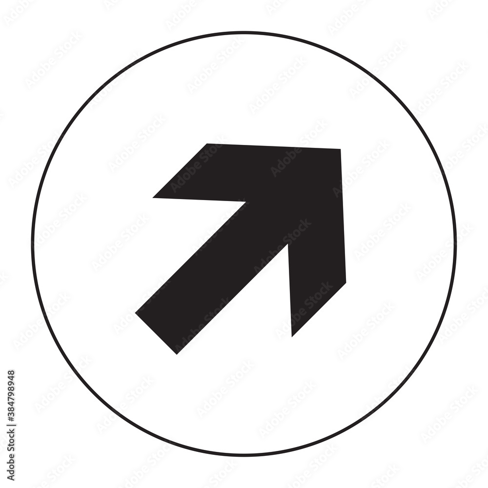 up-right top-right right forward icon symbol circle vector up-right top-right right forward icon symbol circle vector