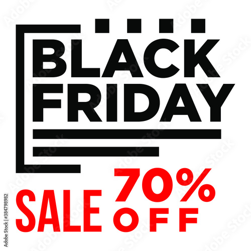 Black friday flyer and banner background vector