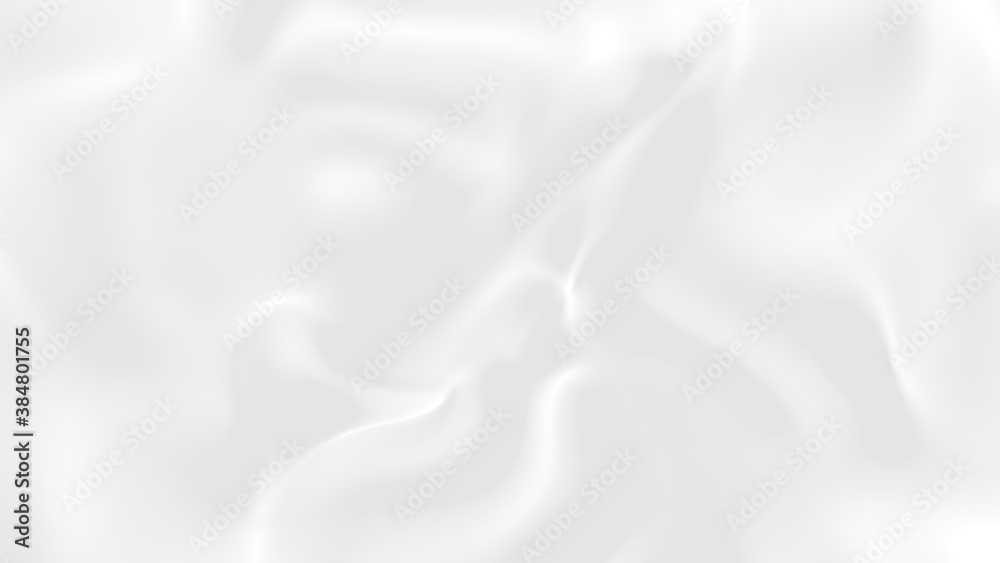 Obraz premium Abstract white grey cloud gradation background.