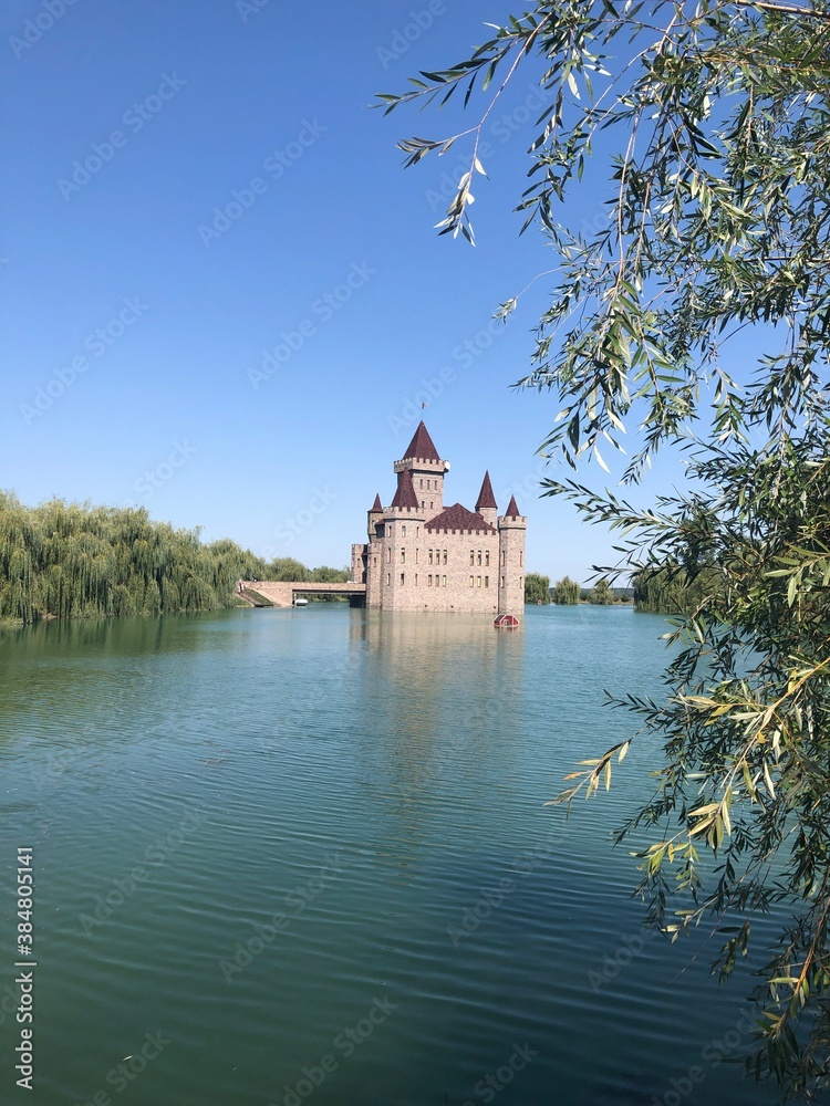 castle on the lake