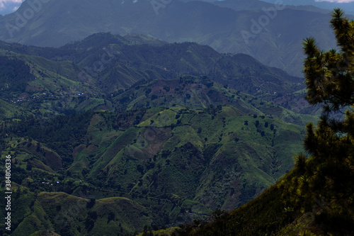Landscape Cordillera Central, Dominican Republic (ID: 384806336)