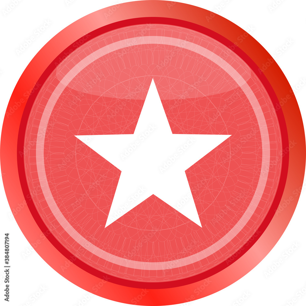 star on web icon, web button isolated on white background star on web icon, web button isolated on white background