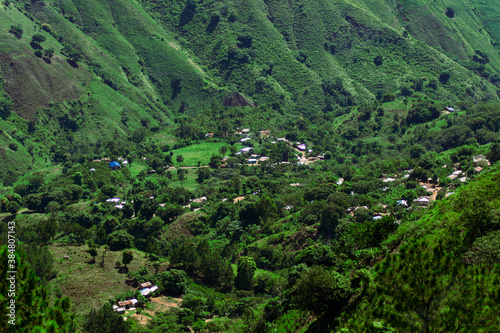 Foto Landscape Cordillera Central, Dominican Republic