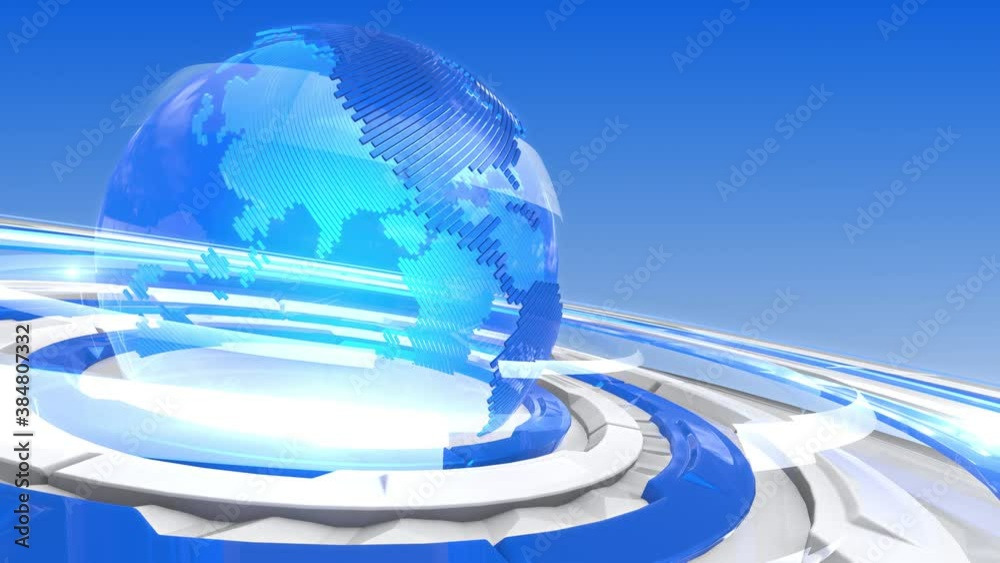 World News Studio Background for news report and breaking news World News Studio Background for news report and breaking news