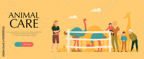 Zoo Horizontal Banner 