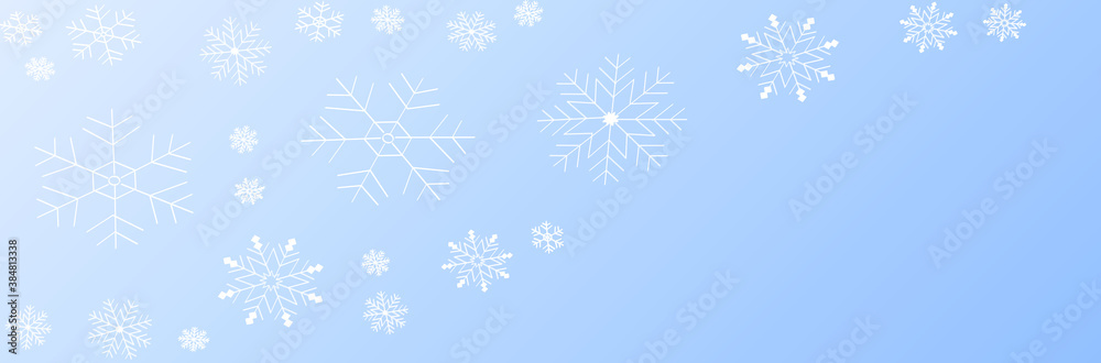 snowflakes blue background, winter background design snowflakes blue background, winter background design
