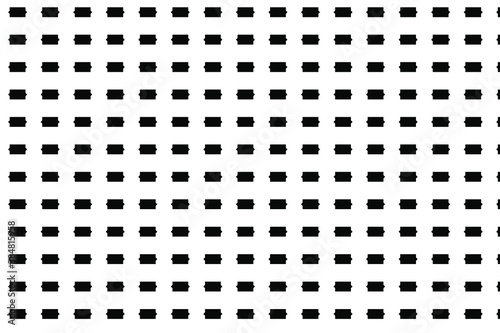 Seamless black and white geometric pattern vector background Suitable dot for wallpaper, pattern filling, web page background, textile surface.