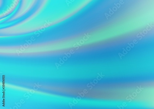 Light BLUE vector blurred bright template.
