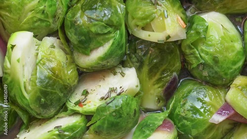 Brussels sprout cabbage vegetables