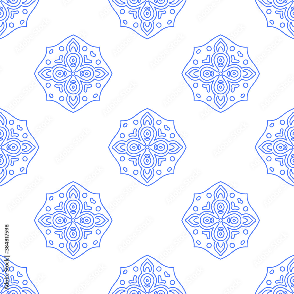 Seamless pattern, Wallpaper. Elegant and classic texture. Luxury ornament. Layout for fabric and textiles, Wallpaper.