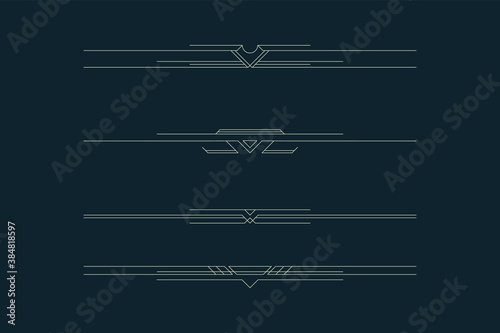 art deco deviders