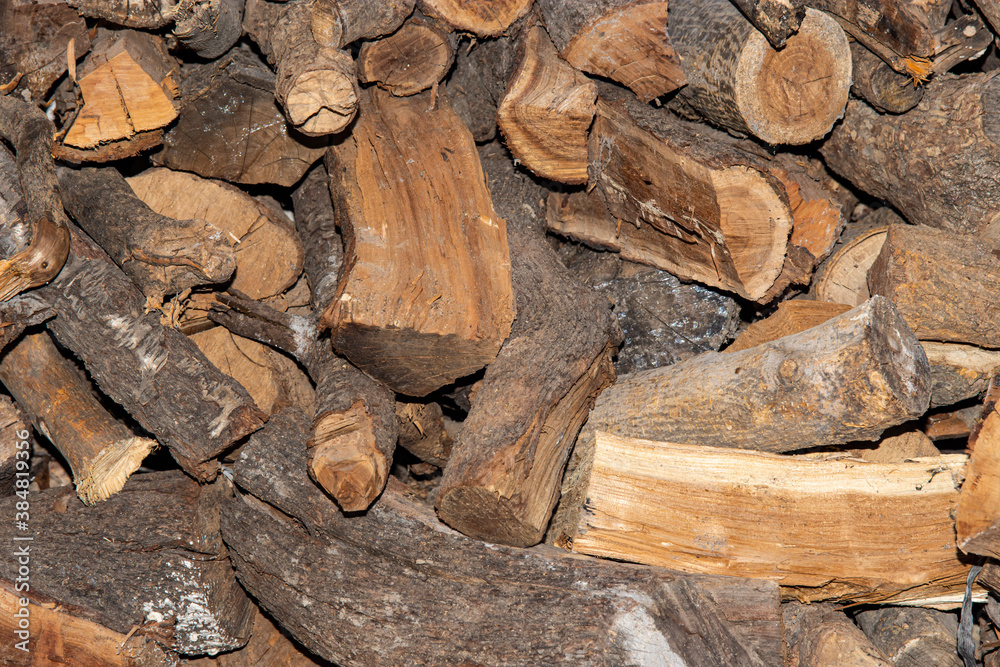 broken wood for winter preparation broken wood for winter preparation