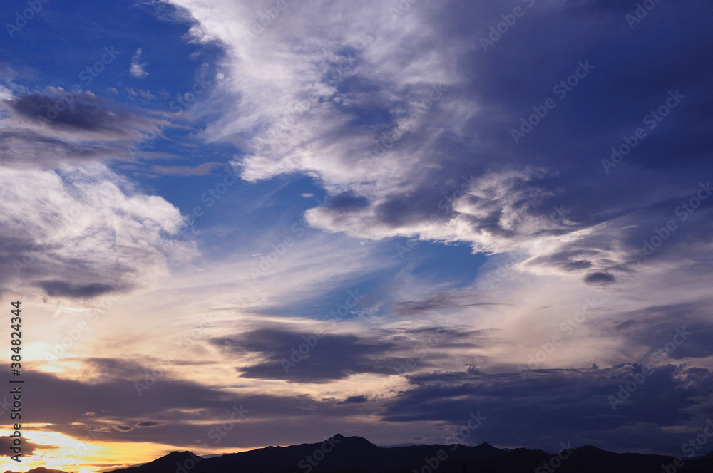 夕焼け雲