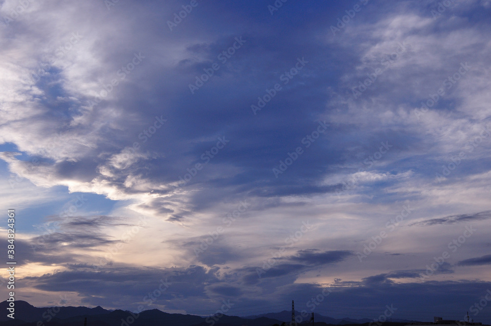 夕焼け雲