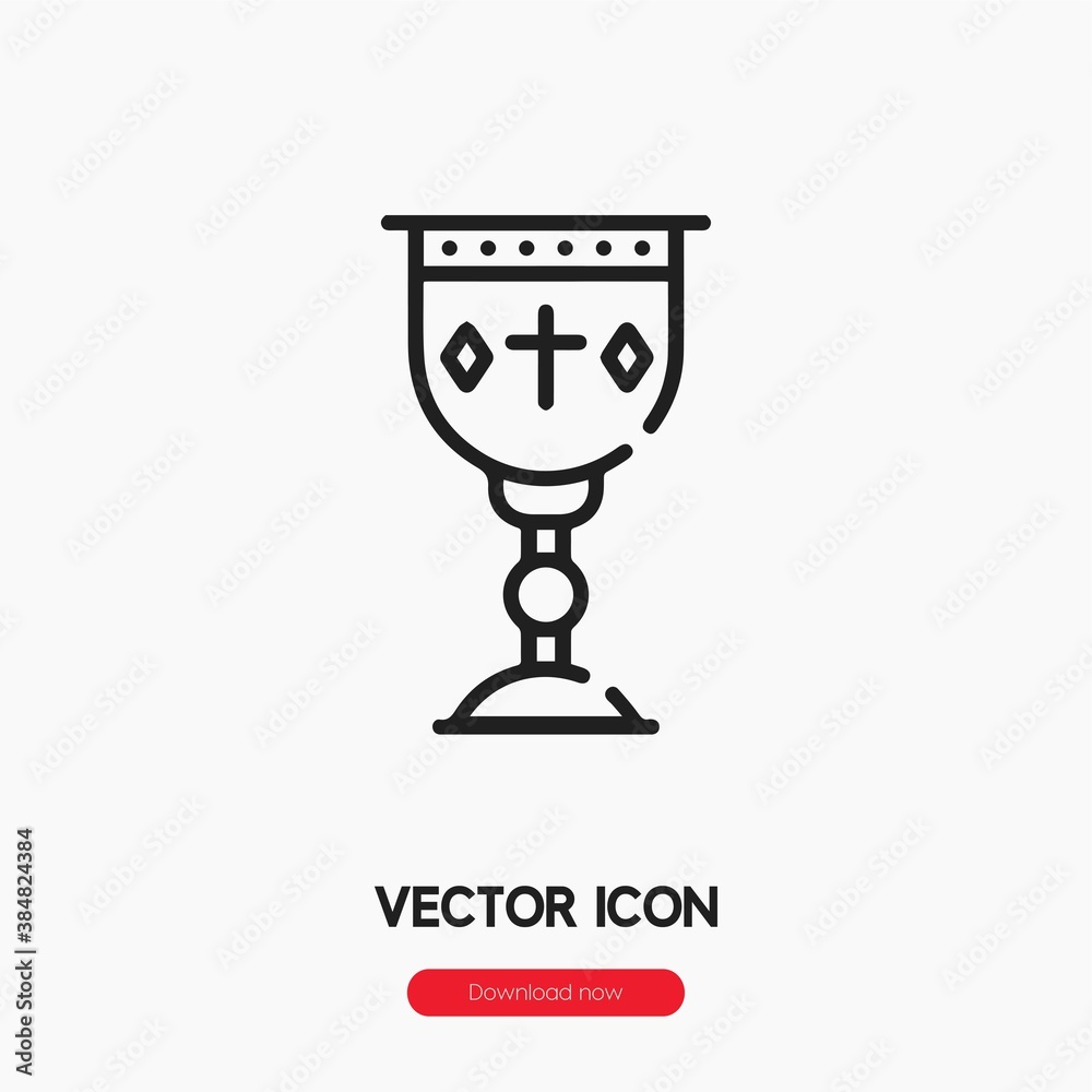 goblet icon vector sign symbol goblet icon vector sign symbol
