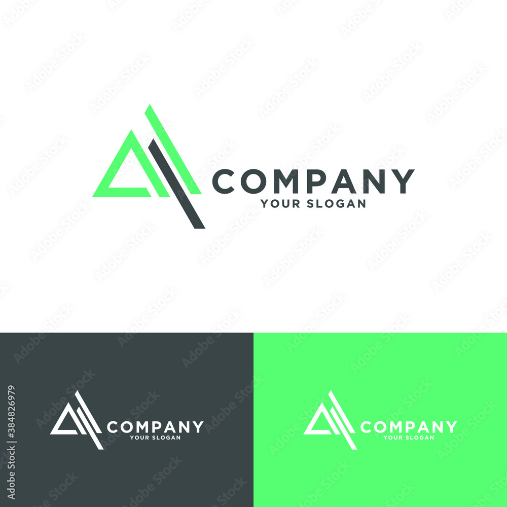 triangle or letter a logos for business triangle or letter a logos for business