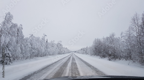 Arctic Circle road, Finland