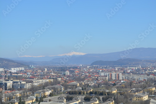 city view. high skyscrapers. expensive real estate