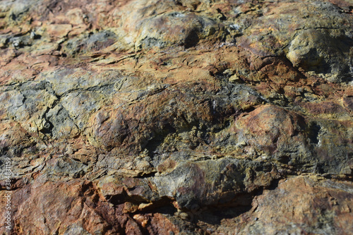 texture of moldy stone