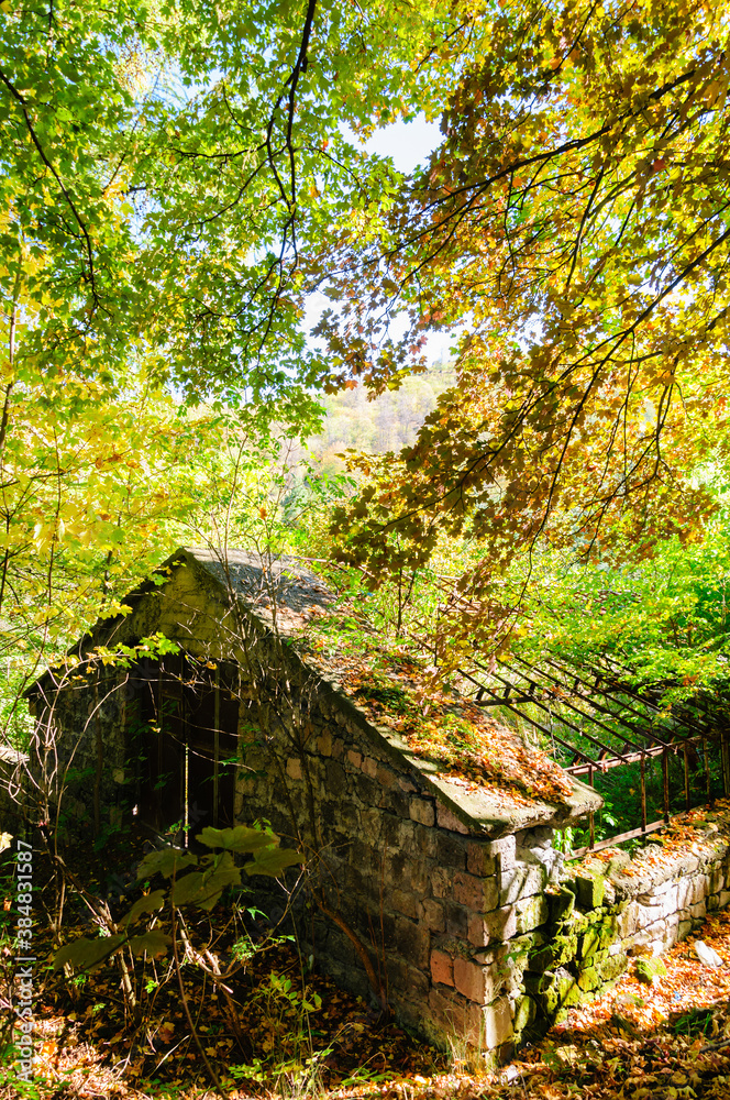Beautiful autumn landscape at sunny day, Armenia Beautiful autumn landscape at sunny day, Armenia