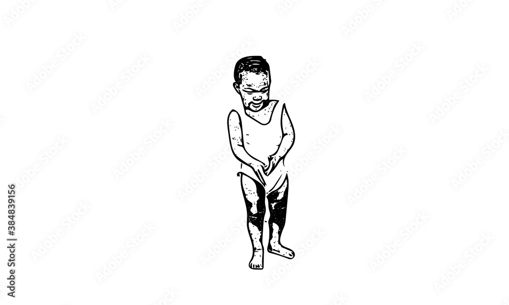 silhouette of a child silhouette of a child