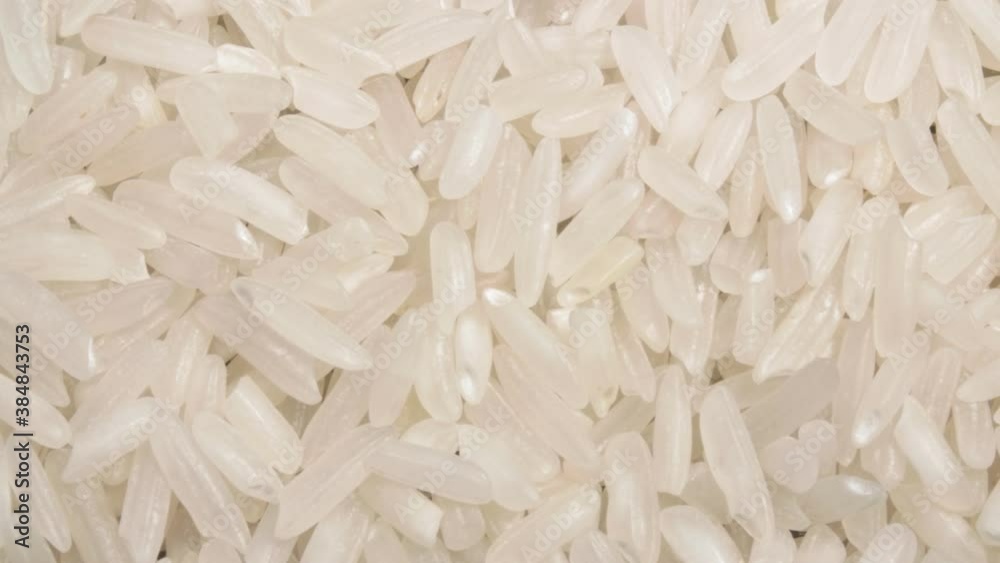 The grains of rice are close-up. Rice porridge. Long-grain rice. The grains of rice are close-up. Rice porridge. Long-grain rice.