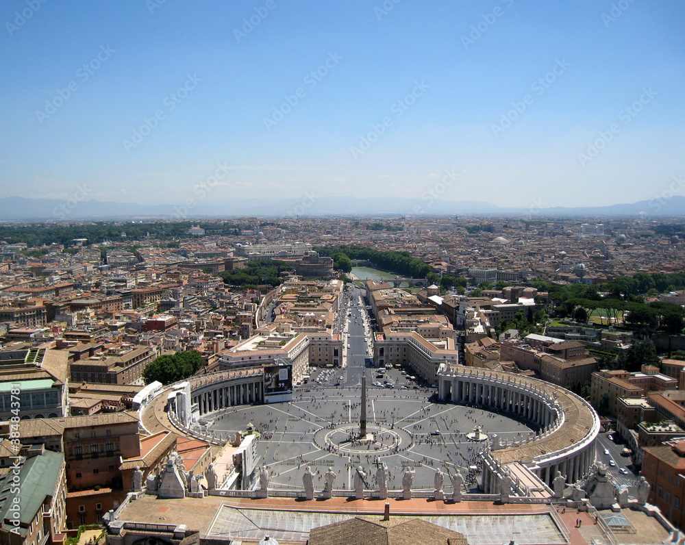  Panoramic of the Vatican