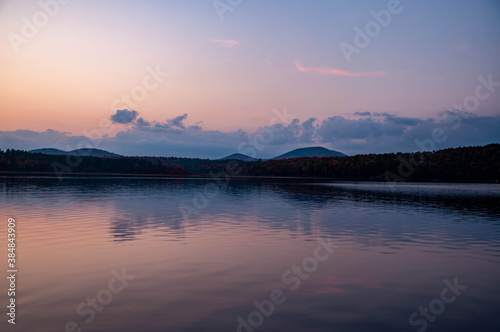 Sunset over Long Lake