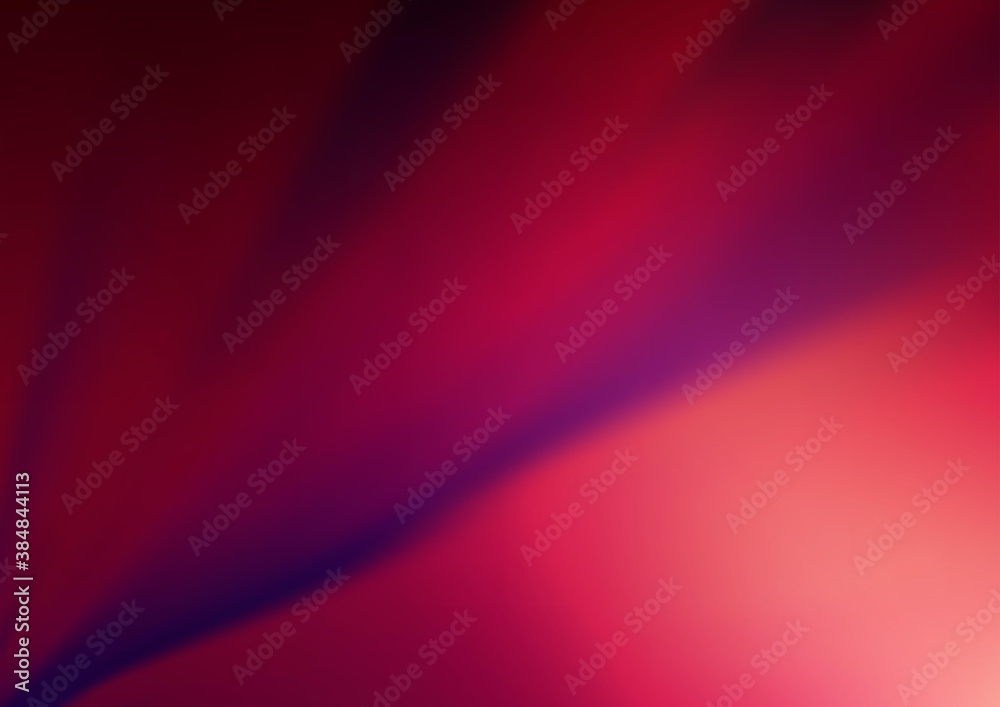 Dark Pink vector glossy abstract template.