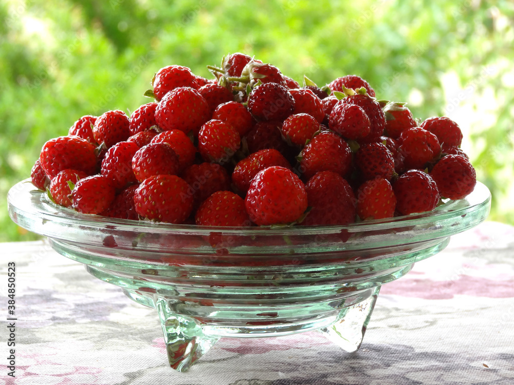 A small Turkish strawberry variety with a very strong aroma and called Osmanli (Ottoman) . A small Turkish strawberry variety with a very strong aroma and called Osmanli (Ottoman) .
