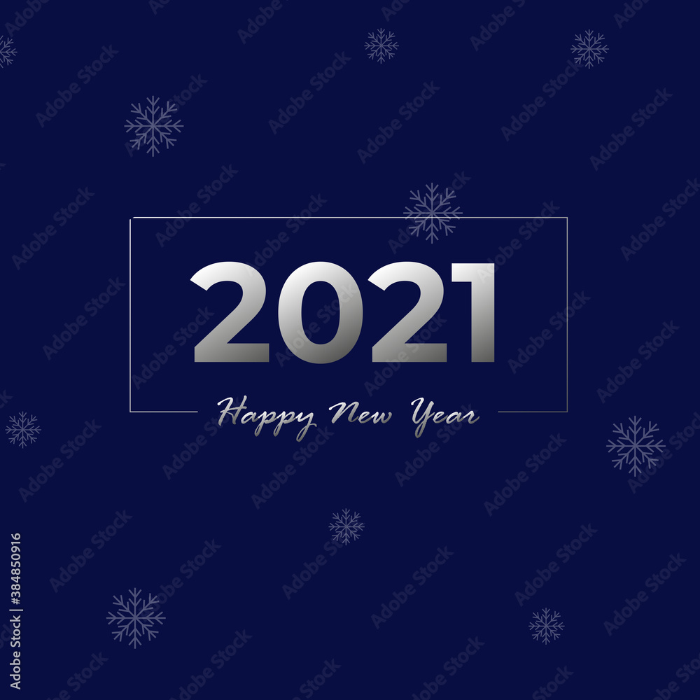 2021 happy new year banner