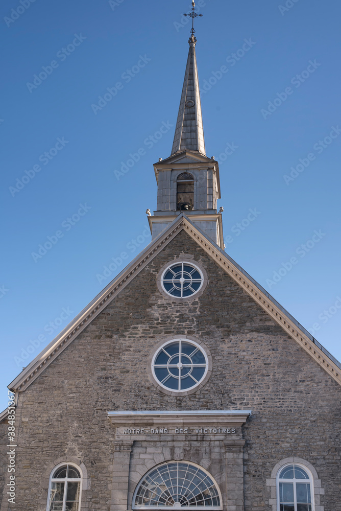 notre dame des victoires old quebec city canada notre dame des victoires old quebec city canada