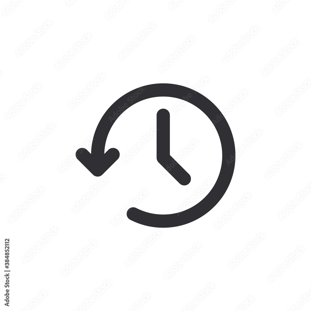 vecteur-stock-history-icon-history-line-vector-timer-countdown-time