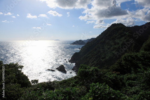 経ケ岬灯台からの風景